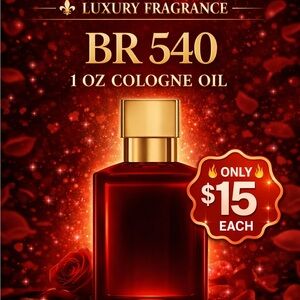 3 1.0oz  Alcohol Free Designer Perfume Oil Roller w/ Pheromones-Long Lasting